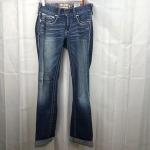 Ariat Medium Wash Low Rise Bootcut Jeans